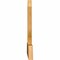Ekena Millwork Portland Rough Sawn Timber Gable Bracket, Western Red Cedar, 48"W x 28"H x 2"D x 6"F, 14/12 Pitch GBW048X28X0206POR00RWR - alternate 3